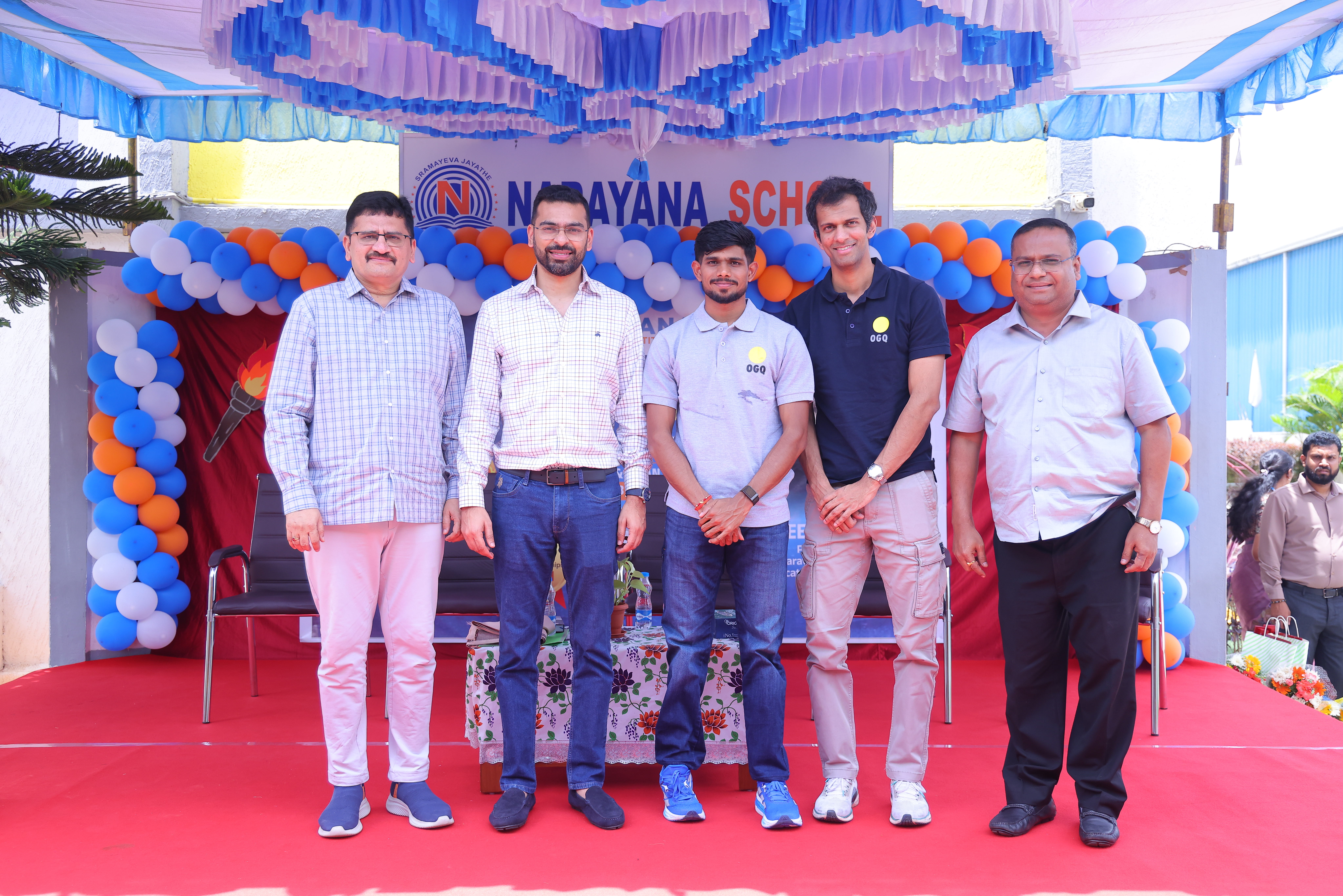 Narayana Schools Hosts Inspiring Interaction with Para Champion Shailesh Kumar